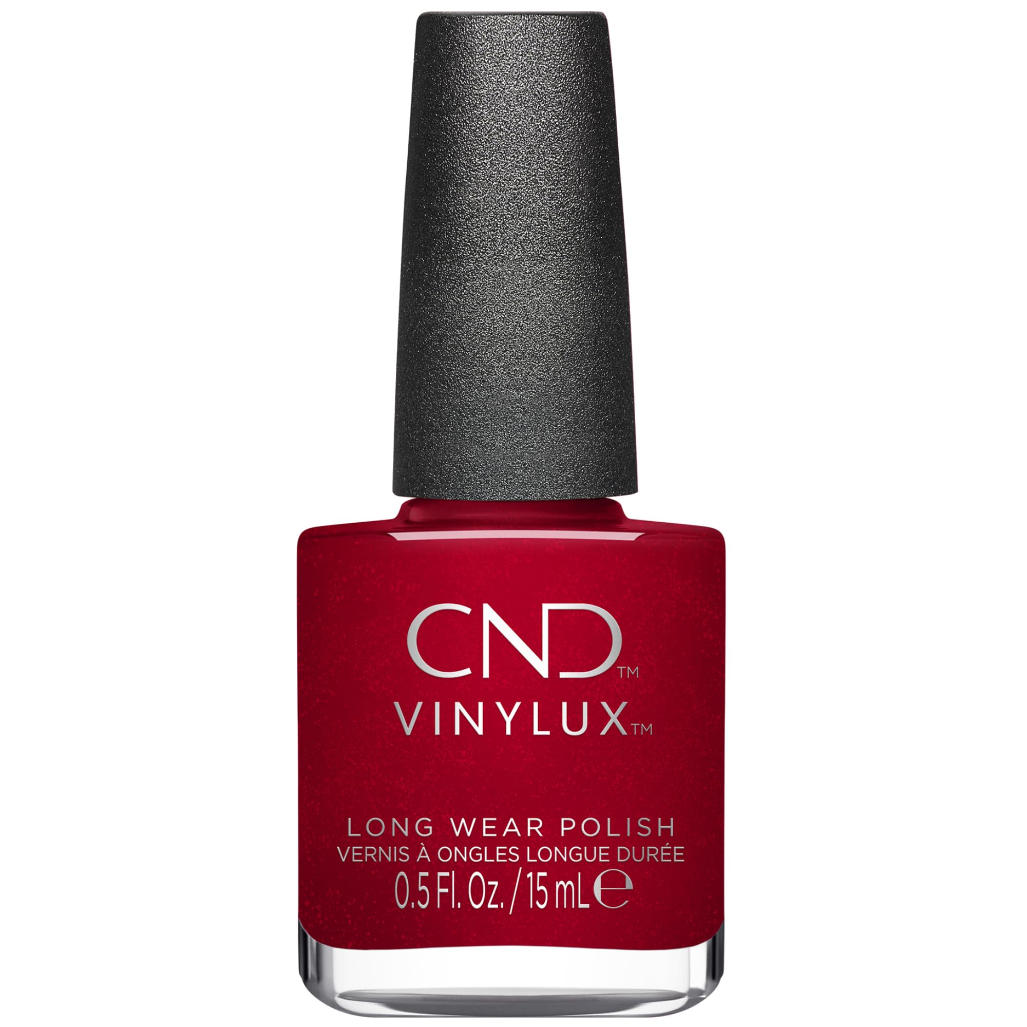 CND Vinylux Long Wear Nail Polish (No Lamp Required), 15 ml, Red, Hollywood