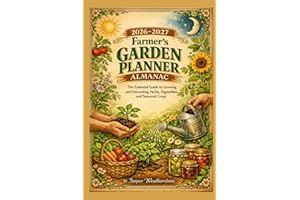 2026-2027 Farmer's Garden Planner Almanac: The Essential Guide to Growing and Harvesting Herbs, Vegetables, and Seasonal Crop