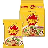 MEP Chicken Cilantro Bone Broth Korean Spicy Ramen Noodle Soup, 4-Pack | ENHYPEN Pick; Chicken bone broth with cilantro, lime, and red pepper; Chewy qq-texture noodles; Stovetop easy-cook pack
