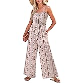 Dokotoo Jumpsuits for Women 2025 Summer Floral Rompers Overalls with Pockets