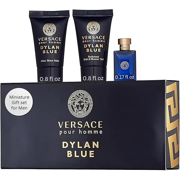 ヴェルサーチ ディランブルー 3点 ギフトセット Amazon.com : Versace Dylan Blue by Versace for Men - 3 Pc