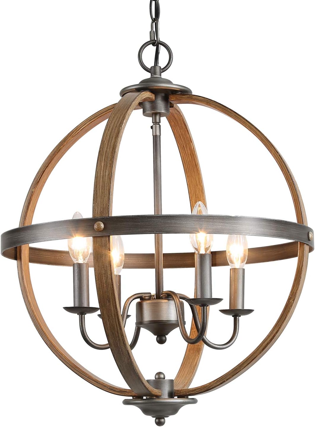 KSANA Farmhouse Chandeliers For Dining Rooms