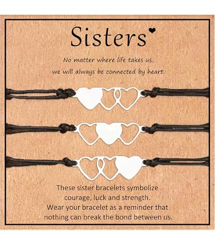 Amazon.com: Zysta 3 PCS Puzzle Piece Bracelet Set for Best Friend