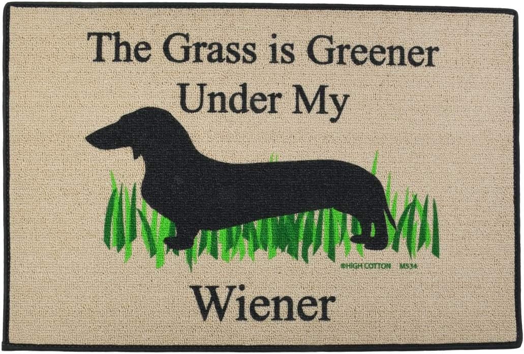 wiener dog doormat