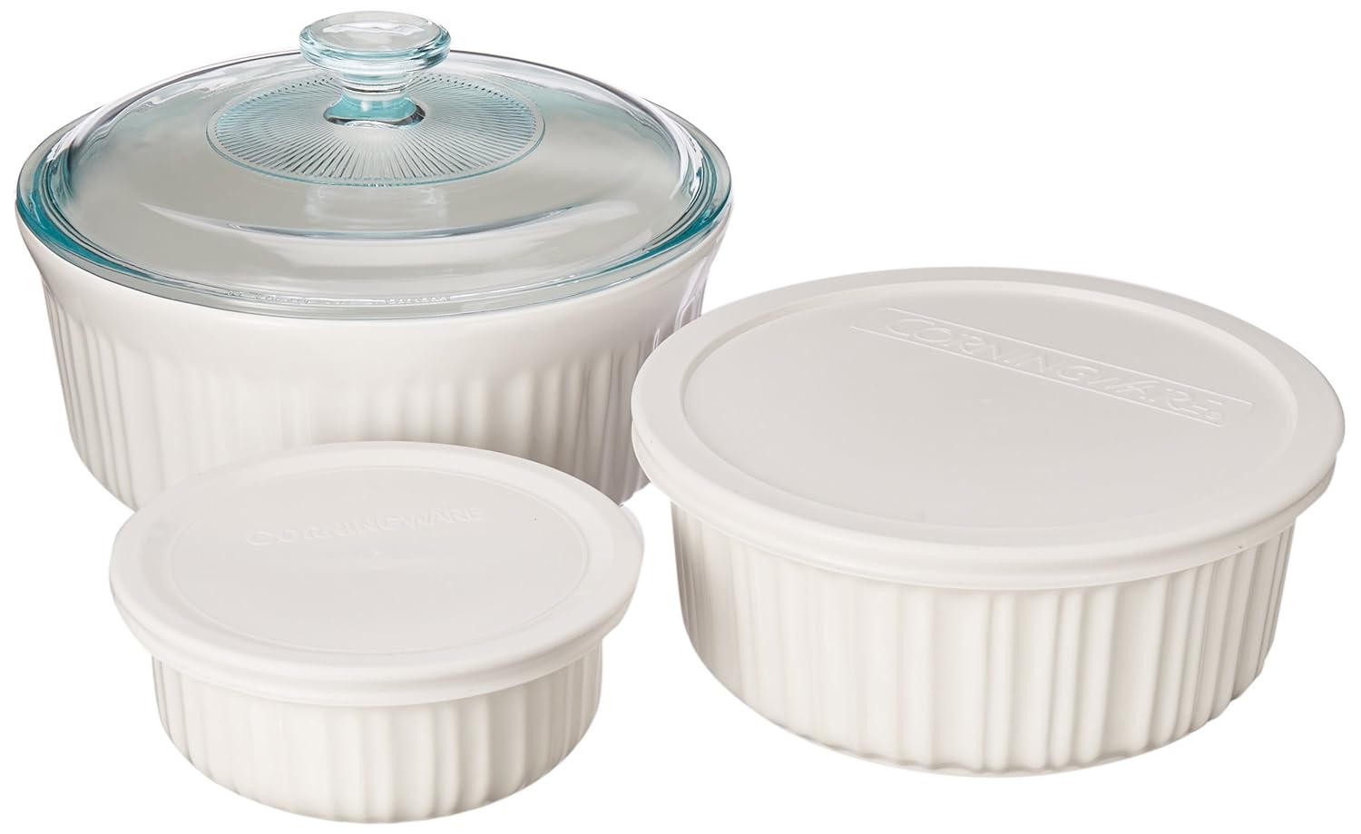 Corningware French White 6Piece Bakeware Set Amazon.ca Home & Kitchen