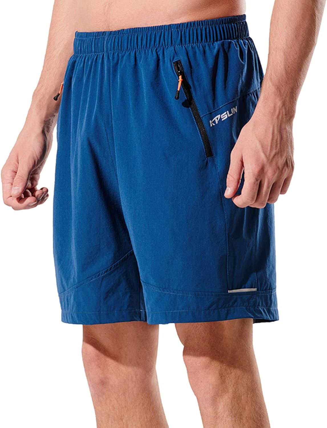 KPSUN Mens 7 Inch Athletic Running Shorts Workout Lightweight Quick Dry Zipper Pocket Shorts for Exercise Gym Training : Clothing