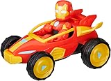 Marvel Spidey and His Amazing Friends Iron Man Vehicle Figure Toy view 9
