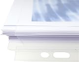 Exacompta 5507E PP Expanding Punched Pockets A4 25mm Gusset 10 Pack view 5