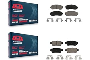 CMX Front Rear Ceramic Brake Pads Kit Replacement For 2005-2010 Honda Odyssey KCX-100346