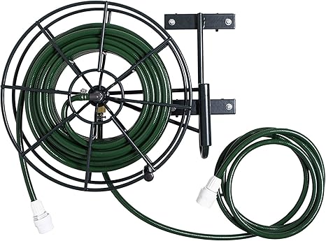 Amazon ホースリール ハンガー式 ナカタアート おしゃれホース ホース リール