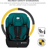 Kinderkraft Comfort UP Car Seat i-Size 9-36 kg Green view 2