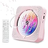 CD Player Portable Bluetooth 5.1 Desktop CD Player