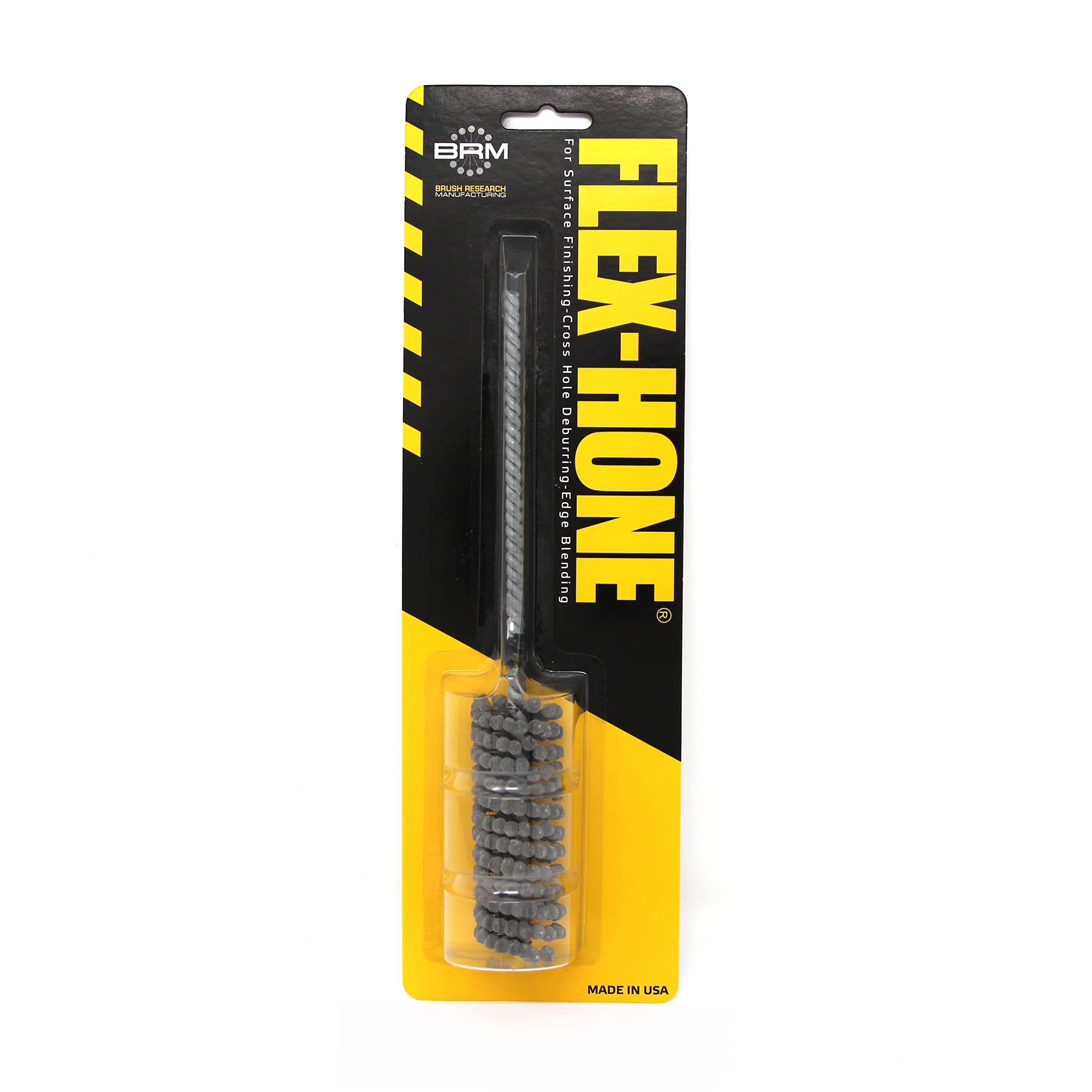 Brush Research BC1516400AO Flex-Hone®, 15/16″ (23.8mm) Diameter, 400 Grit, Aluminum Oxide, for Aluminum, Brass, Bronze and Softer Non-Ferrous Materials