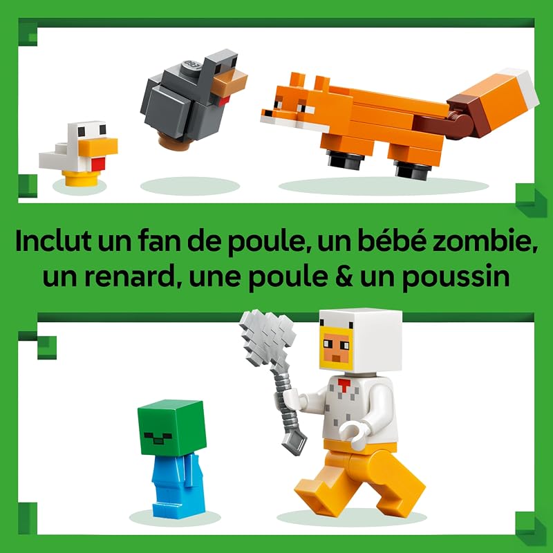 Minecraft La Ferme à Poulet 21585 — photo 5 sur 8