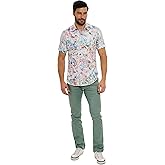 Robert Graham Mens Belize Short Sleeve Woven Shirt