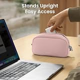 tomtoc Cable Organiser Bag Travel Pouch 1L Water Resistant RPET 600D view 3