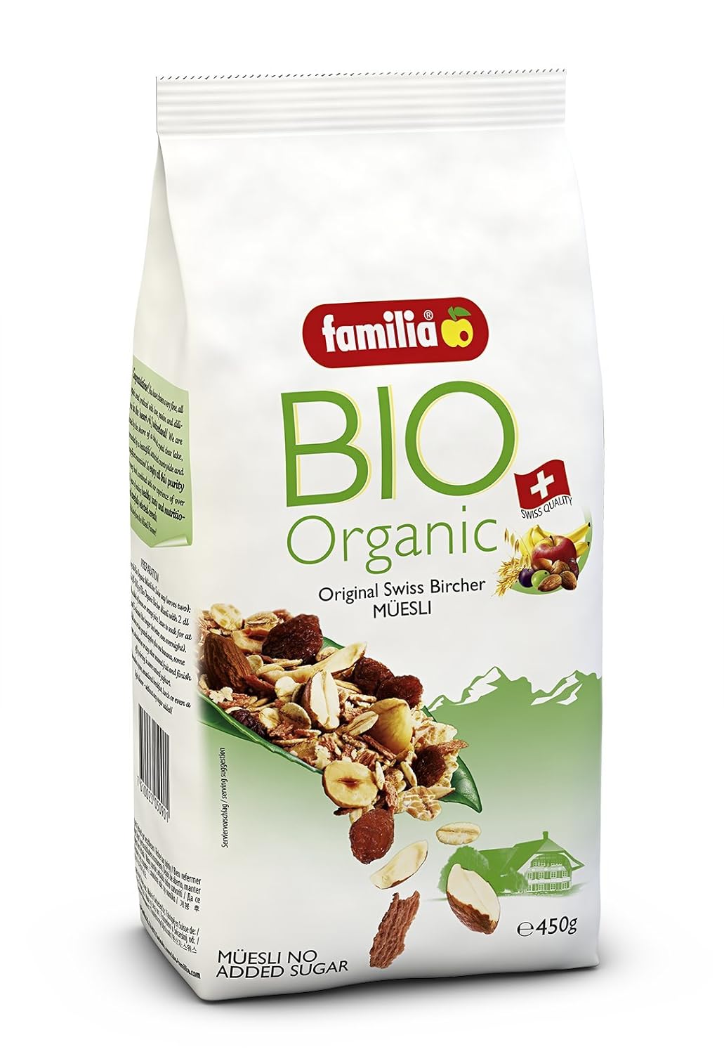 FAMILIA Véritable Bircher Muesli Bio 450 g Lot de 2 Amazon.fr Epicerie