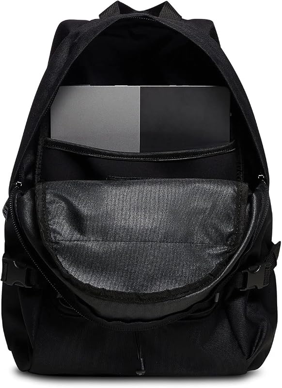 Zaino Ufficio Act, Nero, Zaino con Tasca Porta PC Portatile Fino A 14", Tasca Porta Borraccia e Tasca con Organizer, Scuola, Lavoro, Viaggio & Tempo libero, Unisex