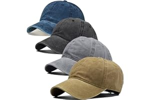 URBAN VIRGIN Men Women Baseball Sun Hats Summer Vintage Washed Distressed Baseball Cap Dad Golf Hat for Men Women