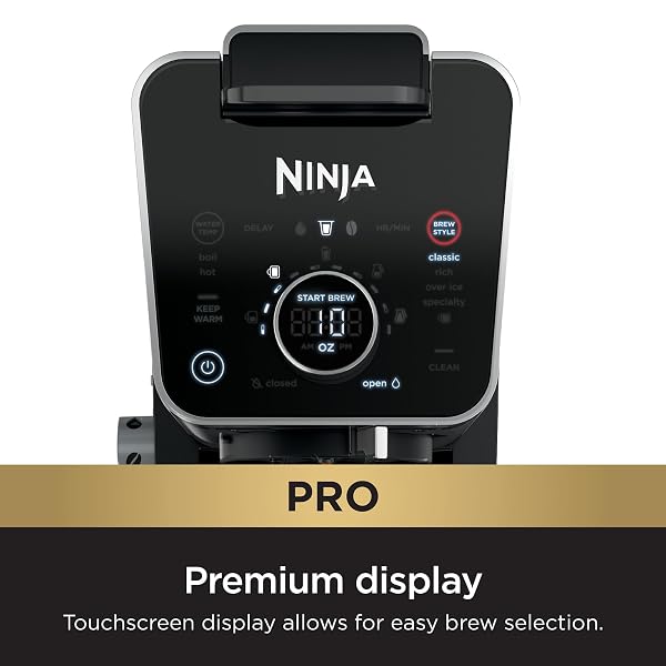 NINJA DRIP COFFEE MAKER WITH K CUP COMBO, DUALBREW PRO SPECIALTY COFFEE SYSTEM, COFFEE MACHINE COMPATIBLE WITH K-CUP PODS, 12 CUP SINGLE SERVE COFFEE MAKERS WITH PAPER FILTER, CFP301