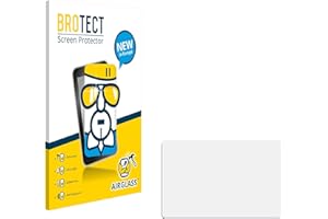 brotect Glass Screen Protector Film compatible with MUCAR 892BT - Glass-Foil 9H Protection [Scratch Resistant, High Clarity]