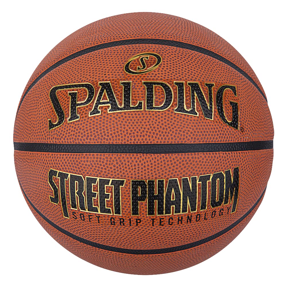 Spalding Street Phantom Orange Sgt Sz7 Rubber Basketball