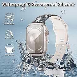 Soft Silicone Pattern Printed Bands Compatible with