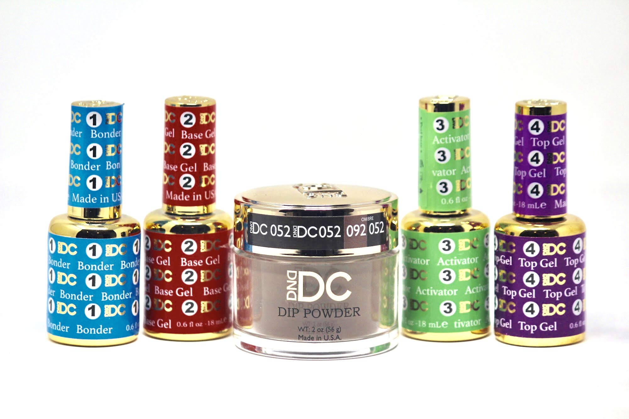 DND DIP POWDER KIT (DC 052 WALNUT BROWN)