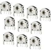 MECCANIXITY Mouse Wheel Encoder 4.5mm 300W Time Accurate Decoder Rotary Mouse Scroll Wheel Encoder 10 Pcs
