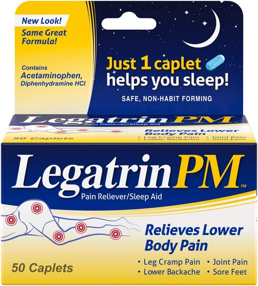 Legatrin PM Caplets 50 Caplets by Legatrin