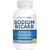 Sodium Bicarbonate 650mg Capsules Delayed Release for Supporting Normal Kidney Function &amp; Kidney Health Supplement. Sodium Bicarbonate Designed for Kidney Support, Acid Relief, Alkalinity 120 Pills