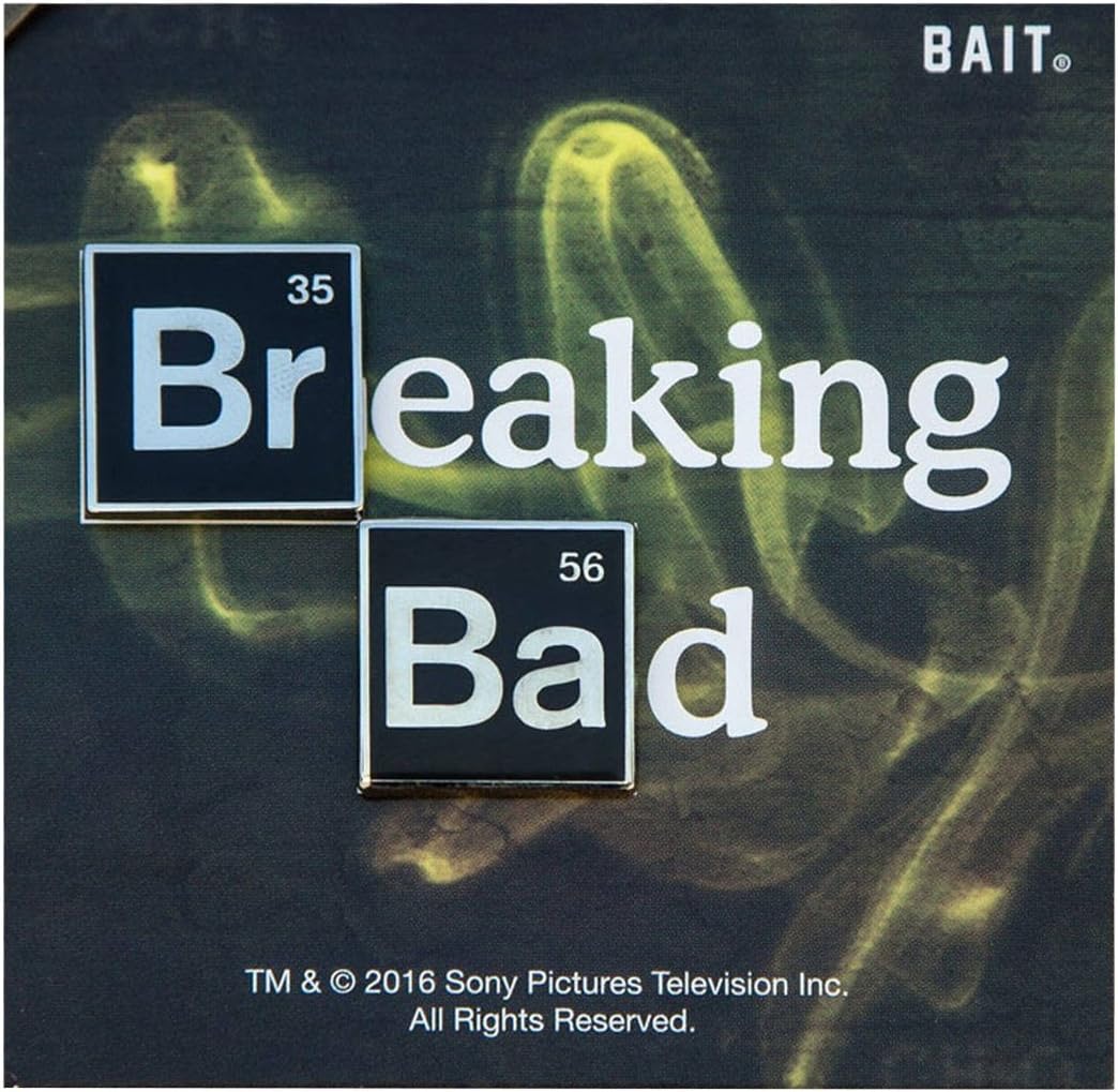 BAIT X BREAKING BAD LOGO - 2 PINS (Limited Edition of 500)