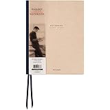 AT-A-GLANCENotebook, Casebound, Ruled, 80 Sheets, 11 x 8-3/4", Collection, Tan/Blue (YP14707)