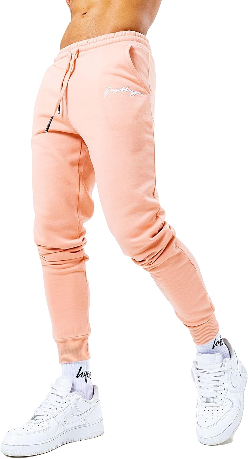 HYPE PINK SCRIBBLE MEN'S JOGGERS Amazon.co.uk Clothing