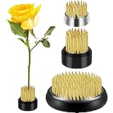 Amazon Com Justdolife Flower Frog Stainless Floral Frog Kenzans Flower Frog Round Heavy Duty Flower Arranger Holder Pin Frog For Diy Flower Craft 1 Pack Home Kitchen amazon com justdolife flower frog