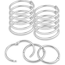 極上印籠、根付　79g 東Y7-0424☆2F Amazon.com: CooBigo 50 Pack Binder Ring, Metal Book Ring