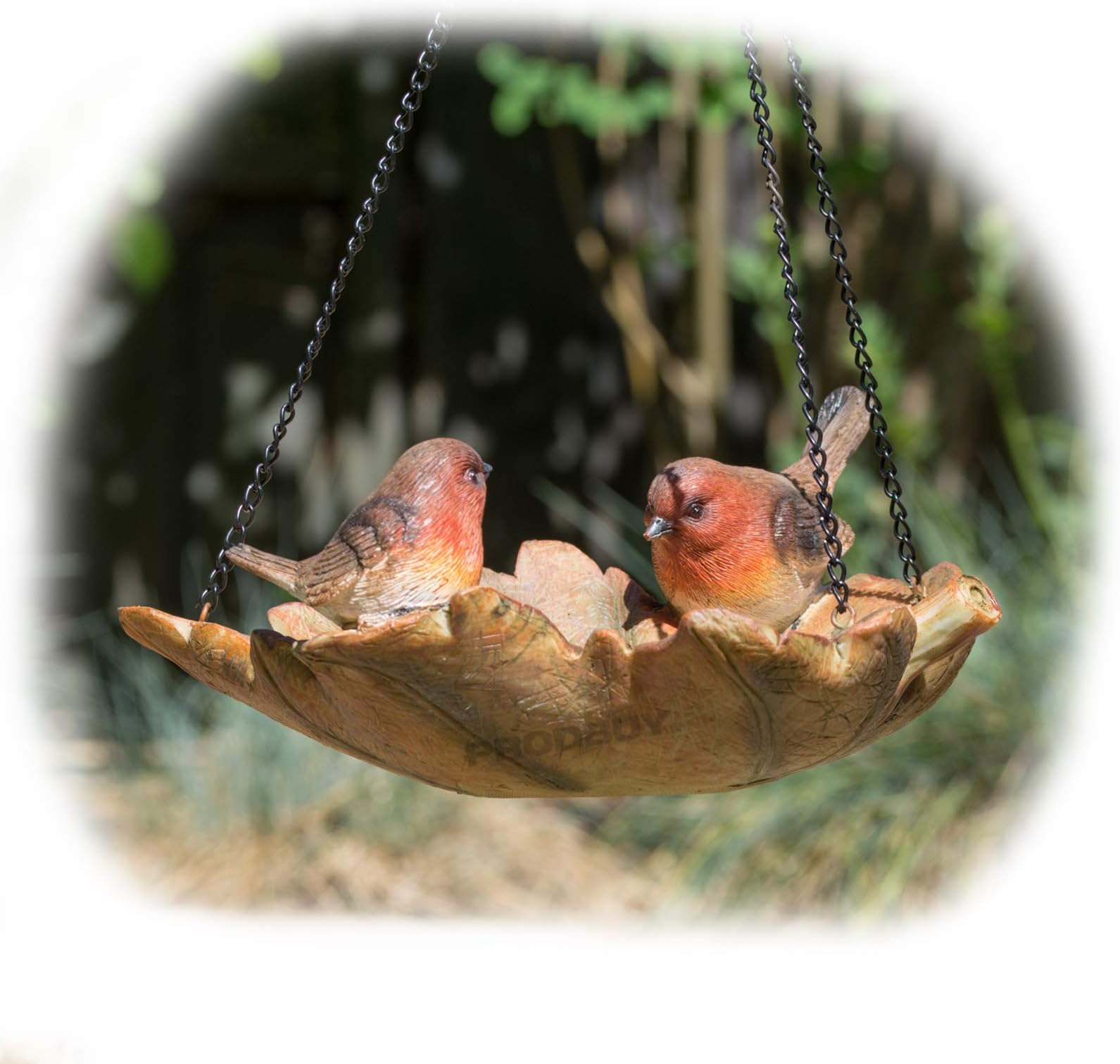 ProdBuy HomeHanging Robins Leaf Shaped Bird Feeder