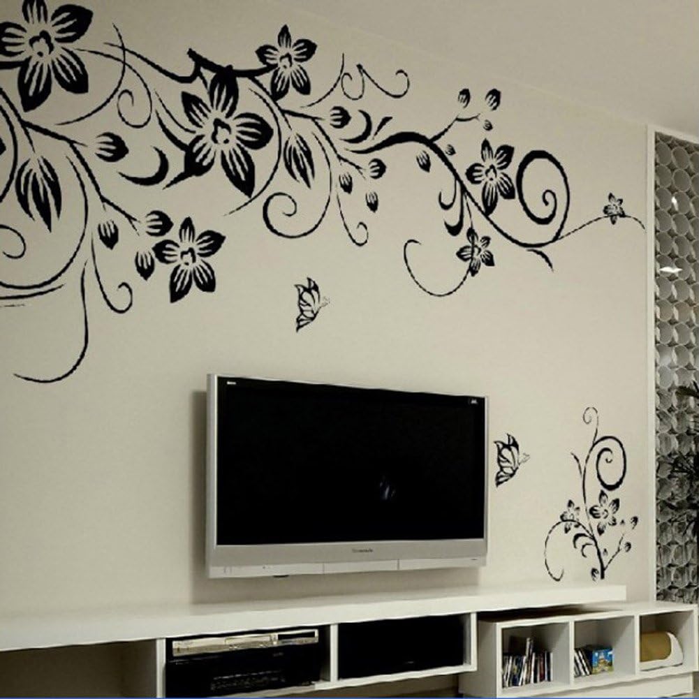 Home/Room Removable Flowers Wall Sticker Wall Mural Decor HG-0275