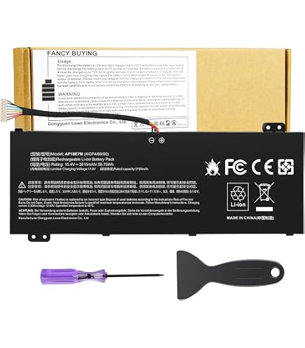 Amazon.com: 7xinbox 11.4V 52.5Wh AC14A8L Replacement Laptop
