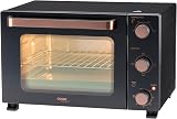 Cooks Professional Mini Oven 28L Electric Cooker 1500W Black & Copper