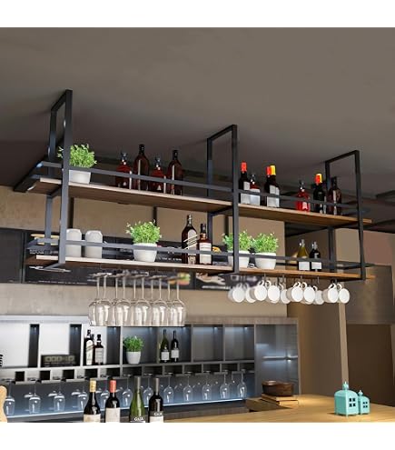 Glass Ceiling Wine Rack