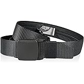 Security Money Belt with Hidden Money Pocket - Nylon Tactical Belt for Men & Women with Nonmetalic Buckle - Security Money Belt for Valuables, Cash, Passport - Cashsafe Anti-Theft Wallet Size Medium