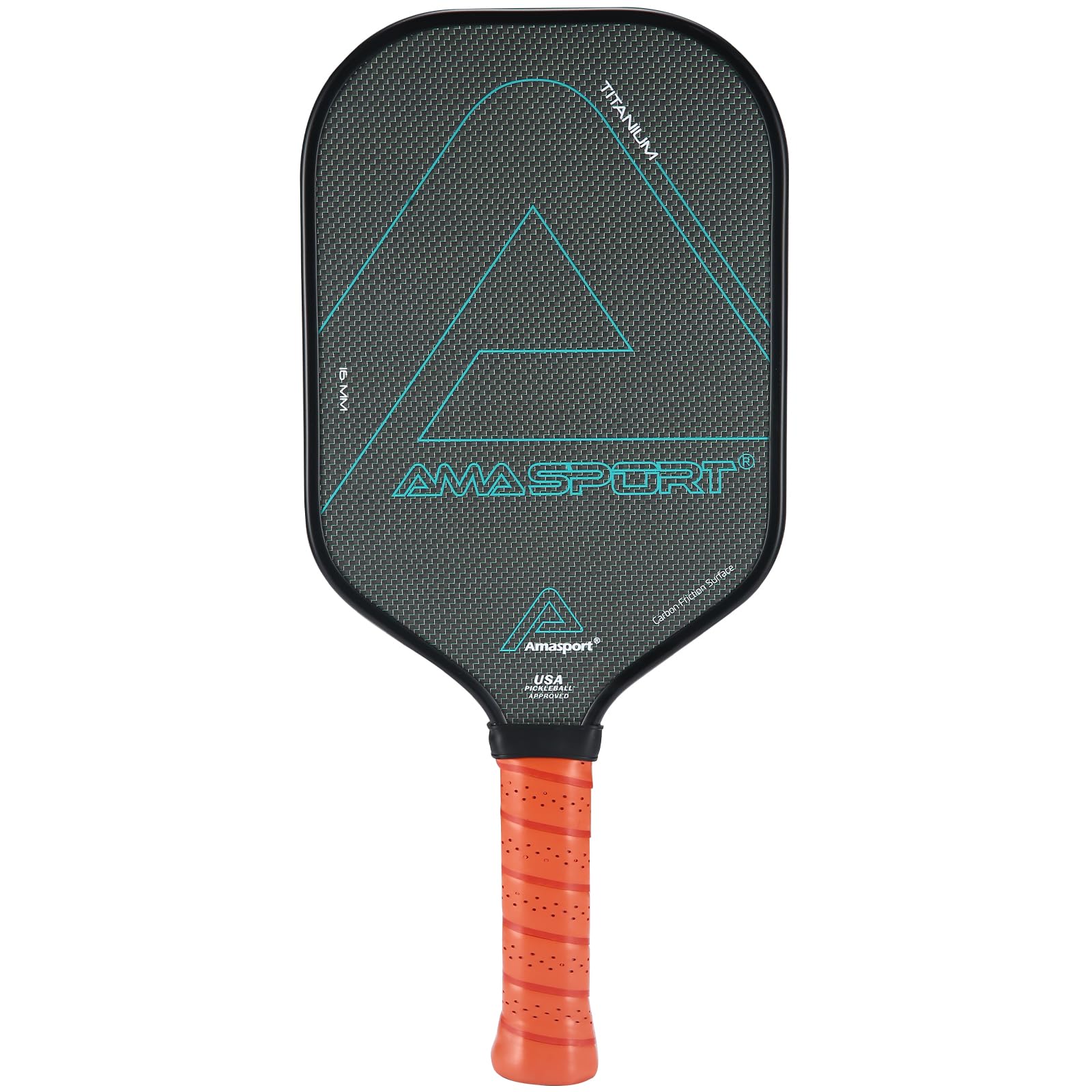 AMA SPORT Titanium Carbon Fiber Pickleball Paddle