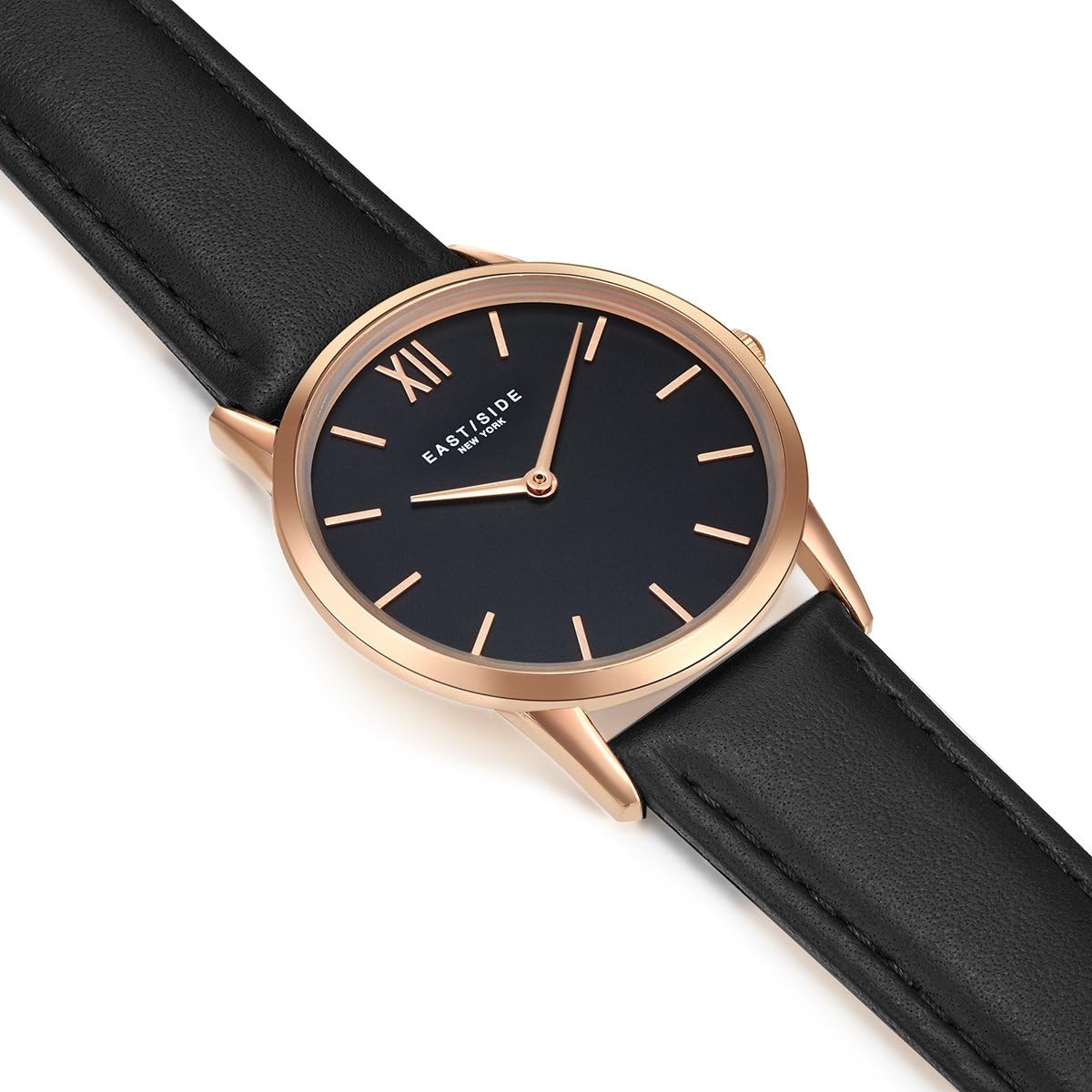Eastside Women's Analog Japan Quartz Watch with Genuine Leather Band 10080023, Rose Gold - Image 5