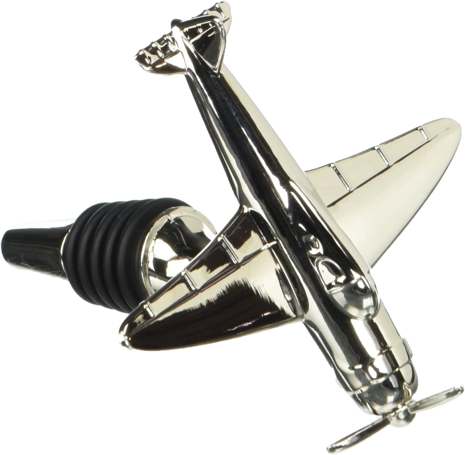 GODINGER Silver Art Airplane Bottle Stopper Amazon.ca Home & Kitchen