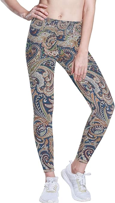 paisley yoga pants