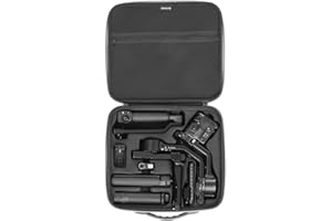 RS 5 Case, Protective Travel Hard Carrying Case for DJI RS 5 Gimbal Stabilizer, Large Capacity Storage Shoulder Bag Portable 