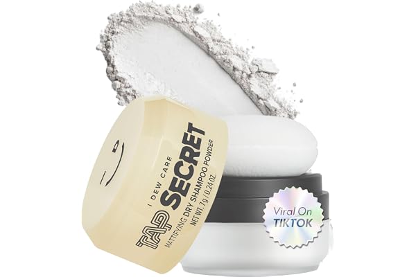 I DEW CARE Biotin Dry Shampoo - Tap Secret Original | Instantly Refresh Hair Root Boosting Powder, Black Ginseng, Biotin | Ve