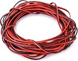 QWORK 22AWG 2 Core Black Red Electrical Wire 20 Meter Cable Car LED Strip Light view 7