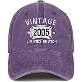 LHSCVUFASC 21st Birthday Gifts for Her/Him Vintage 2004 Hat Turning 21 Gift Ideas Baseball Cap Birthday Hats